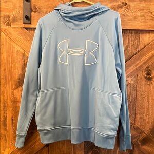 Under Armour ColdGear Blue Hoodie